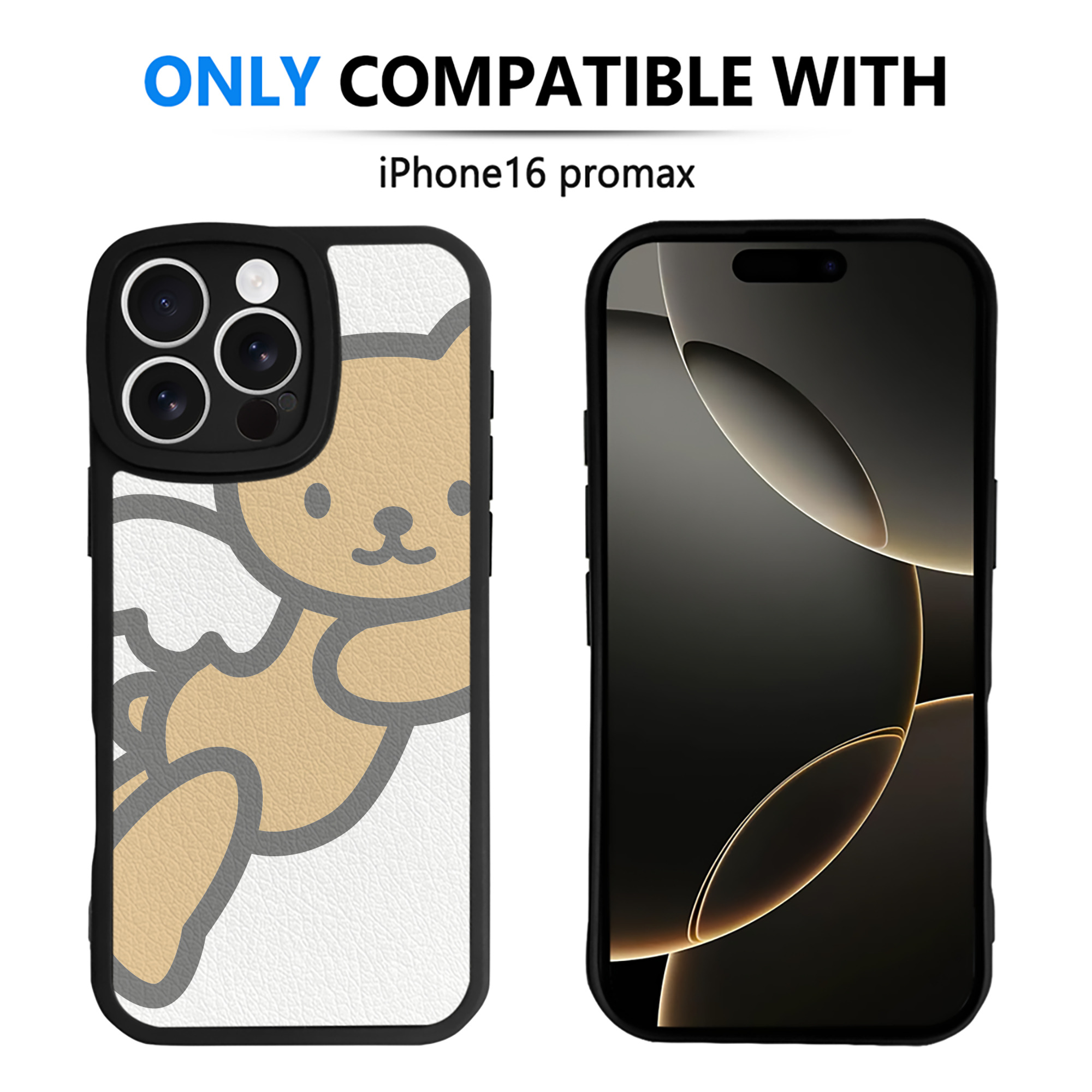 （画像用） Hello Kitty ハローキティ 【iPhone 16シリーズ対応】シリコンスマホケース（レザー調） 材質：シリコン